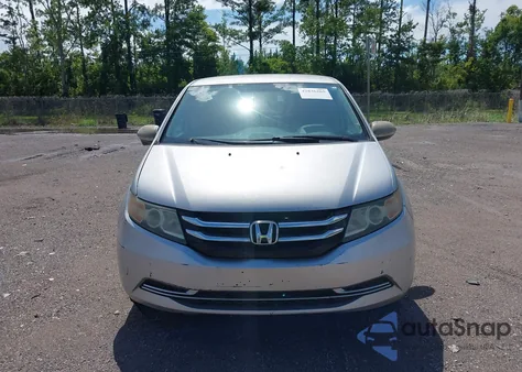 2014 Honda Odyssey Ex z USA, uszkodzony, nr VIN 5FNRL5H48EB076738